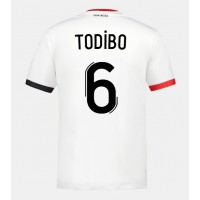 Pánský Fotbalový dres OGC Nice Jean-Clair Todibo #6 2023-24 Venkovní Krátký Rukáv